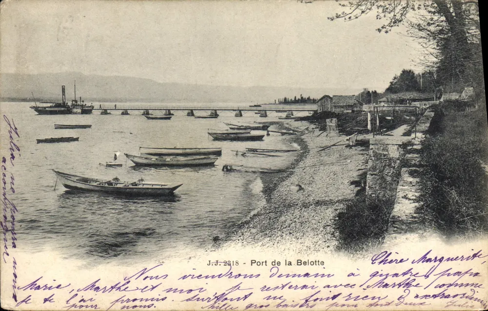 Porto da Belotte — J.J. 2818 — Julien Frères, Genebra - Frente