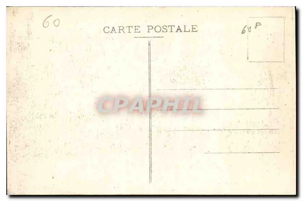 Floresta de Compiègne - Clarity da Vitória — Éd. Bourron, Cliché Hutin - Verso