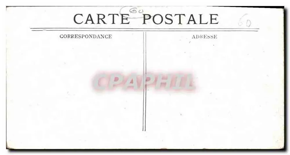Pierrefonds — O Castelo. - Verso