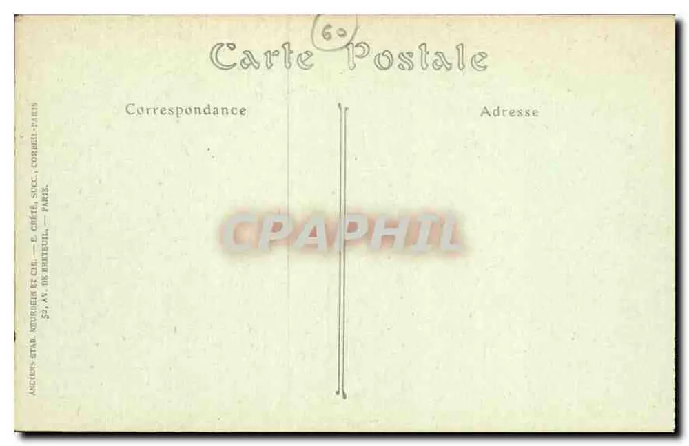 Compiegne — Abside da Igreja de São Antônio — YND Fot. - Verso