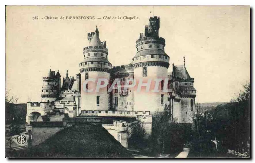Castillo de PIERREFONDS — Lado de la Capilla — C. S. Editor, n.º 527 - Anverso