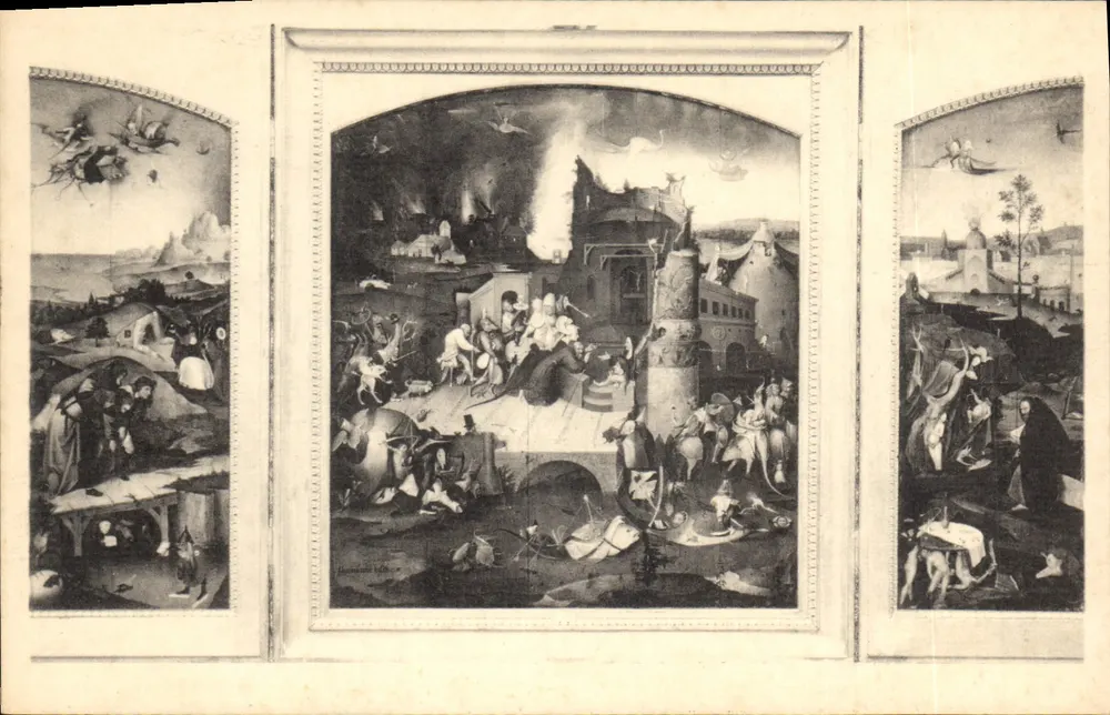 Versuchung des heiligen Antonius — J. Bosch (1460-1516) — Edition - Vorderseite