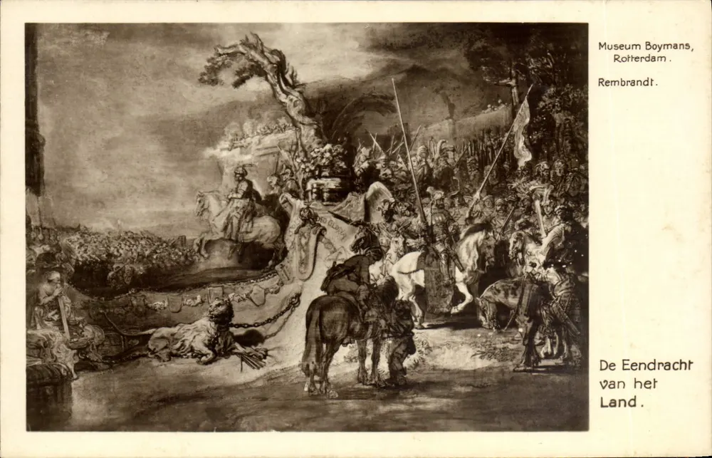 Die Bruderschaft des Landes — Rembrandt — Museum Boymans, Rotterdam - Vorderseite