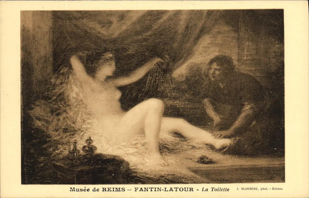 Museum Reims — Fantin-Latour — Das Bad — J. Bloumine, phot. - Reims - Vorderseite