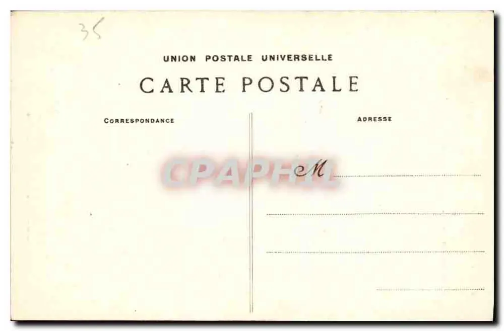 Die Türme des Schlosses des Schwarzen Prinzen — Côte d'Émeraude, Dinard — G. F. - Rückseite
