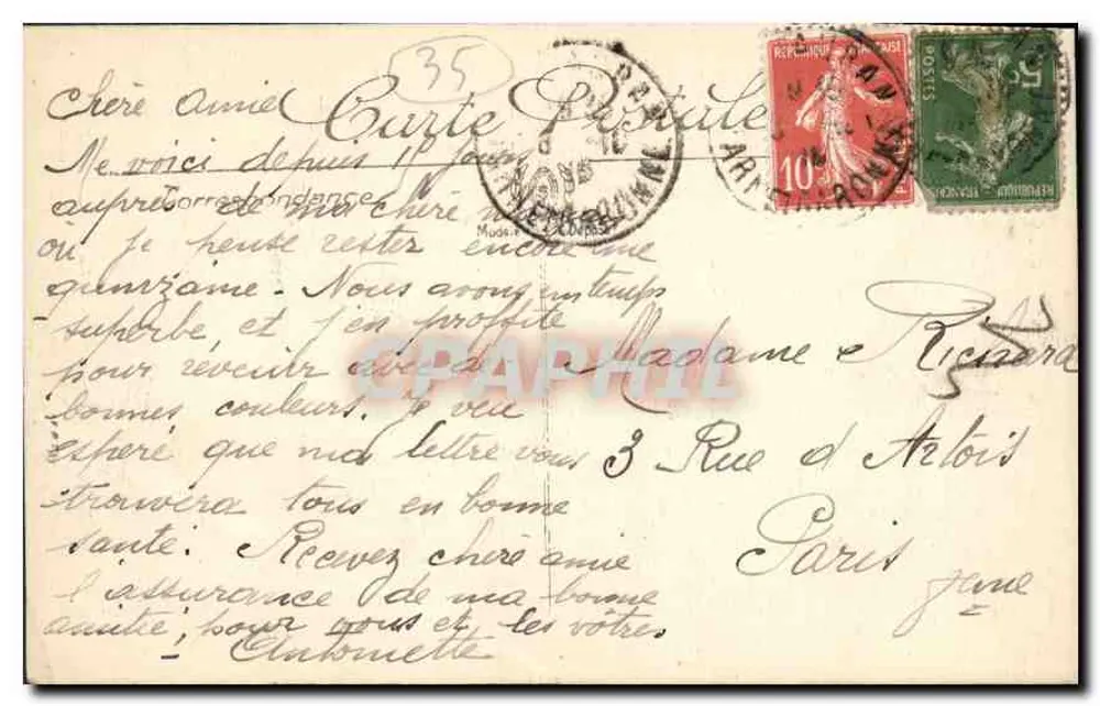 Montauban — Kathedrale — Gelübde von Ludwig XIII. (Ingres) — Edition Magasins Réunis - Rückseite