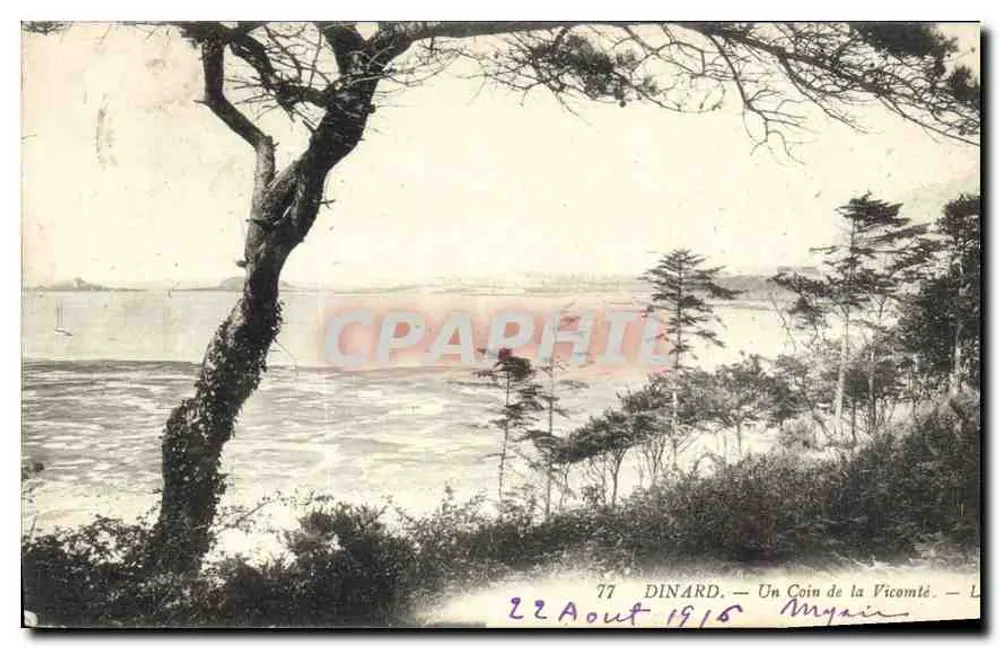 Dinard — Um Canto da Vicomtade — L. 77 - Frente