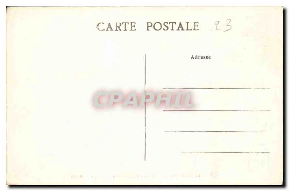 Crozant — Die Ruinen, Westseite — La Creuse Illustrée 1 - Rückseite