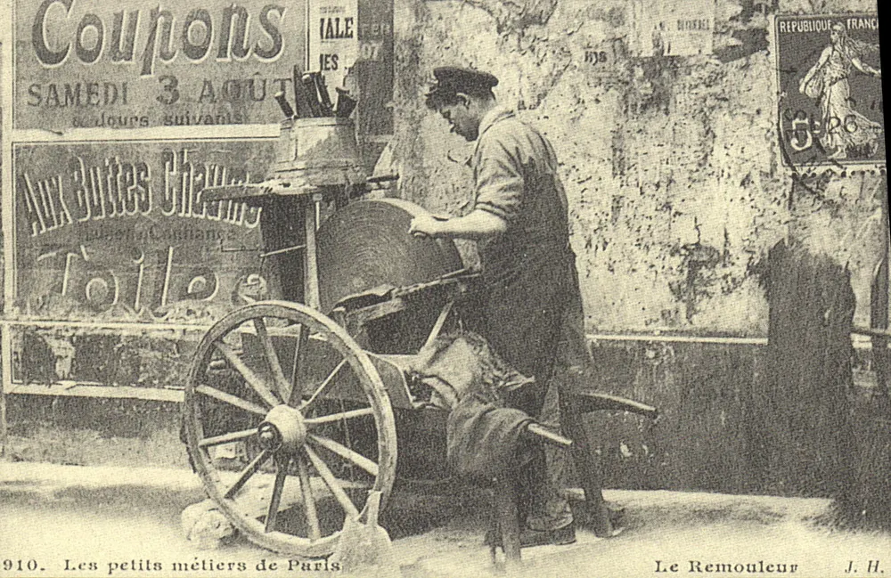 Paris — O Afiador — J. H. - Frente