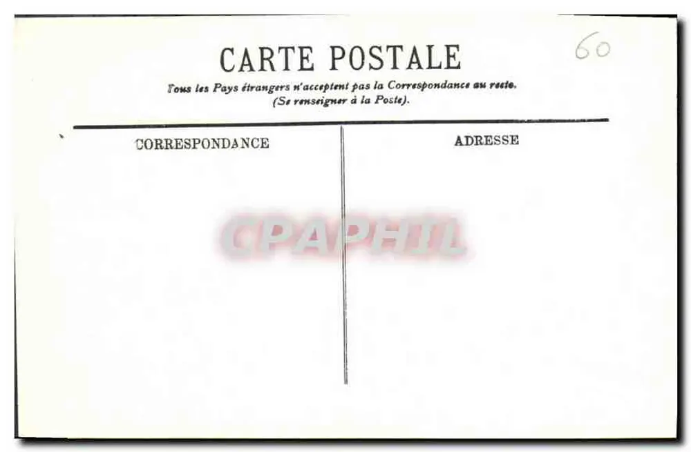Pierrefonds — O Castelo (Lado Oeste) — LL. - Verso