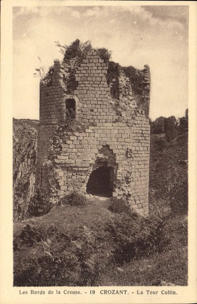 Die Ufer der Creuse - Crozant - La Tour Collin - Vorderseite