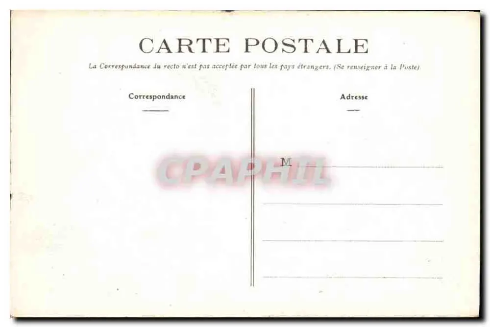 Crozant (Creuse) — Vale da Sedelle — editor não identificado - Verso
