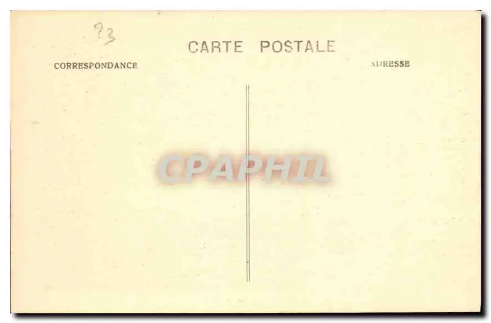 Die pittoreske Creuse — Rücklicht auf der Creuse — Guillemont-Châteauroux, Verlag T. Trichy, Nr. 18 - Rückseite