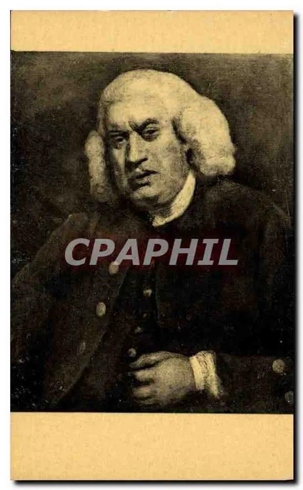 Porträt des Doktors Samuel Johnson — Paris — Fernand Nathan, Verlag — Nr. 10 - Vorderseite