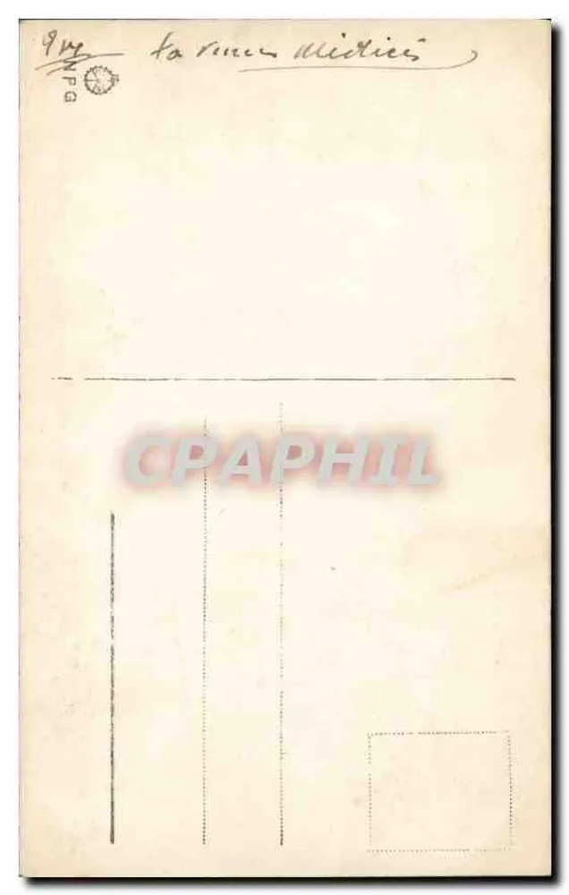 Adão e Eva expulsos do Paraíso — fresco de Masaccio em Florença — editor Da For Brughi, n° 697 - Verso
