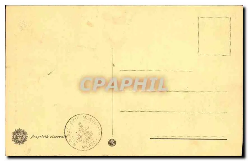 Mailand - Cenacolo von Leonardo da Vinci - Il Redentore - Rückseite