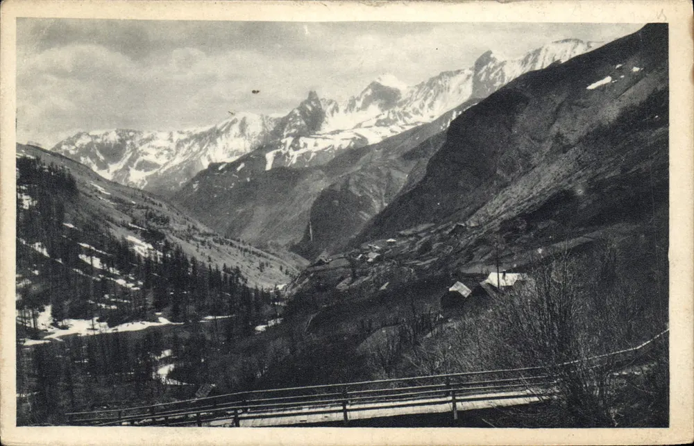 Estéing und die Aiguilles de Pelens (2.526 m.) — Gemeinde Entraynes — Éditions J. Mandel — Nr. 173 - Vorderseite