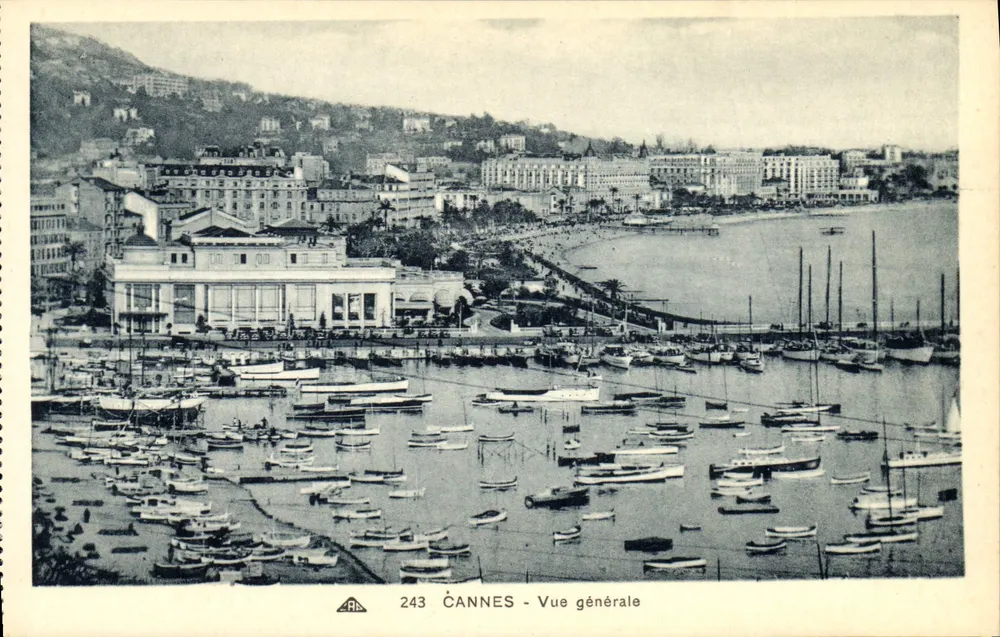 CANNES - Vista geral — editor ARB, n° de série 243 - Frente