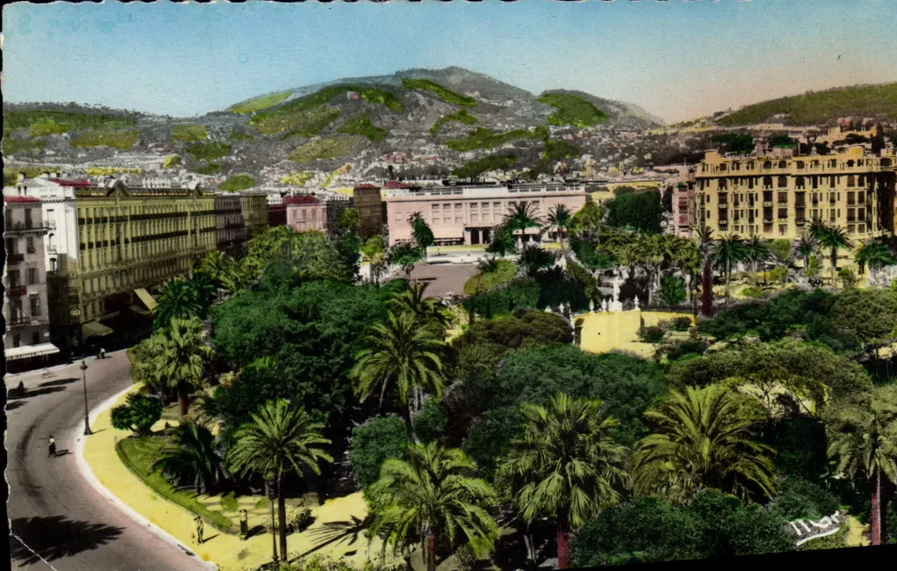 Jardim Albert — Nice — Éditeur La Côte d'Azur, n° 2059 - Frente