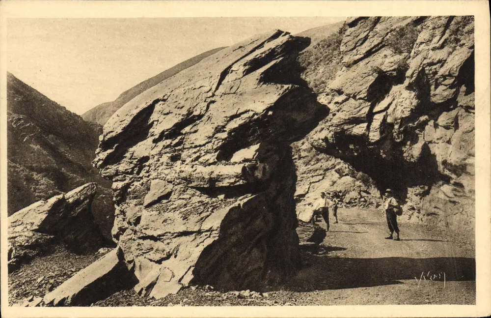 Gorges du Cians — Ansicht der Felsen — Art Editions Yvon, Paris - Vorderseite
