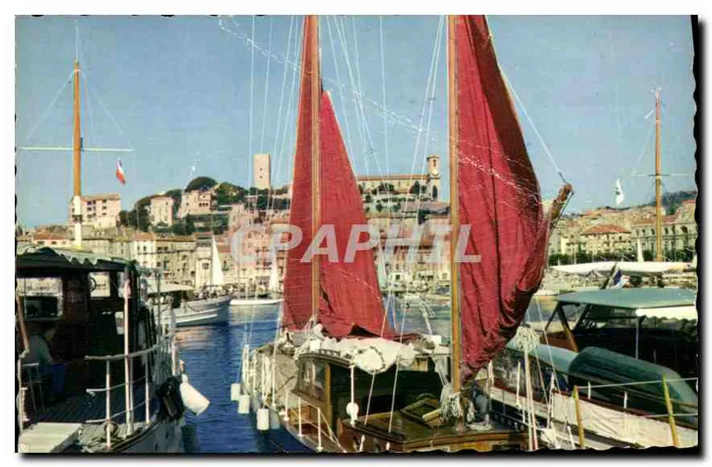 Cannes — Hafen und Le Suquet — Editions Rellacolor - Vorderseite