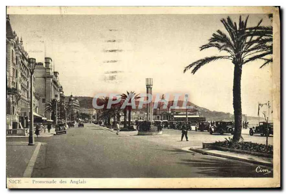 NICE — Promenade des Anglais — Cim - Frente