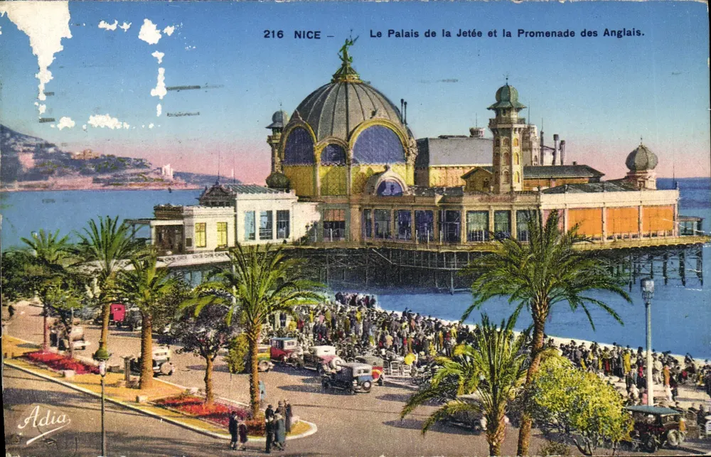 Nice — Das Palast der Mole und die Promenade des Anglais — Adia - Vorderseite