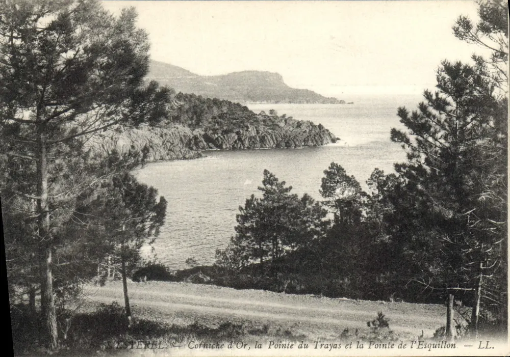 L'ESTEREL — Corniche d'Or, la Pointe du Trayas und la Pointe de l'Esquillon — LL. - Vorderseite