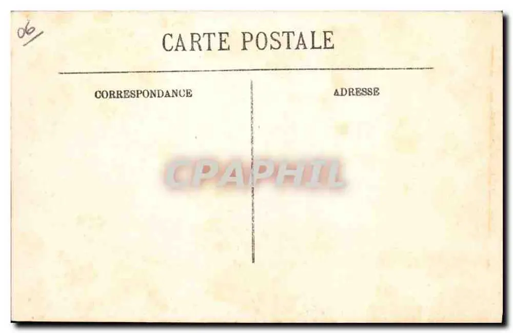 Golfe-Juan - Die Kokospalmen - Künstlerische Studie - Selecta LL n°27 - Rückseite