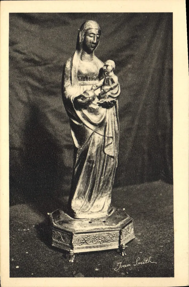 Estátua da Virgem — Tesouro da Igreja de São Paulo (A.-M.) — Joan Smith - Frente