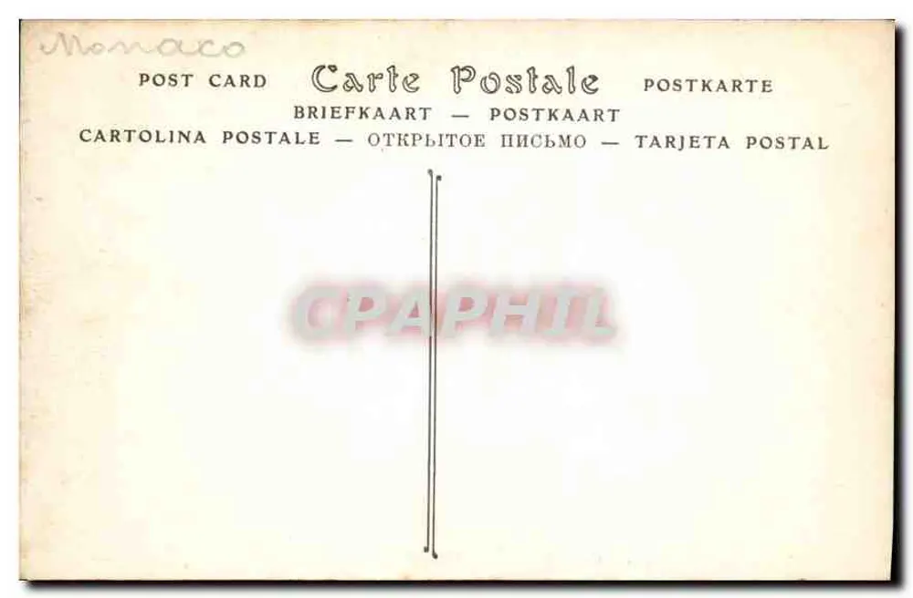 Casino de MONTE-CARLO — L'Atrium — IND. Phot. - Verso