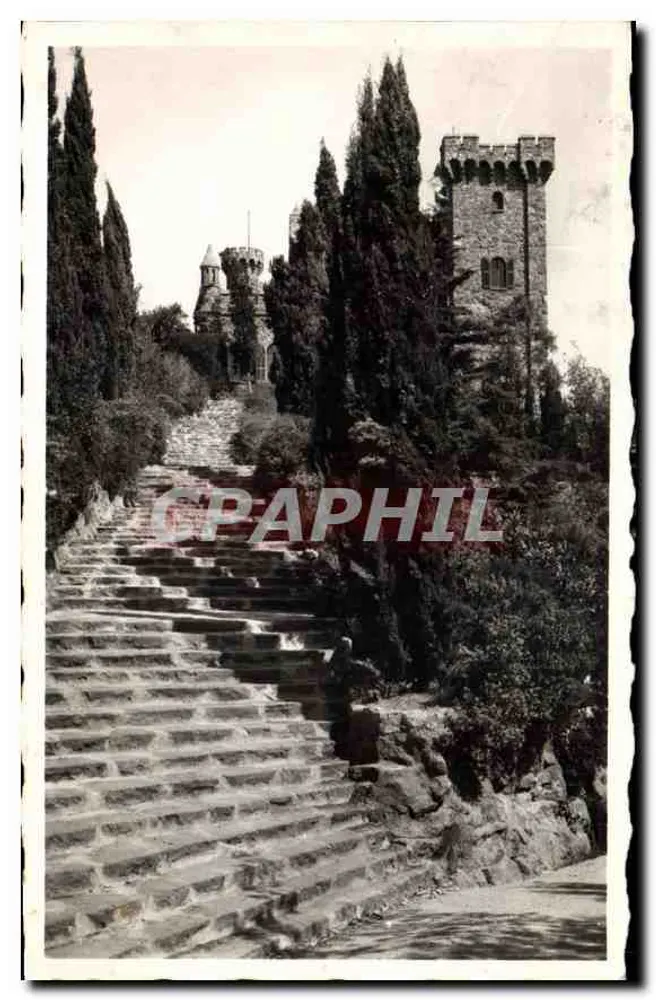 Schloss La Napoule — Treppenhaus — Les Éditeurs de Cimiez - Vorderseite