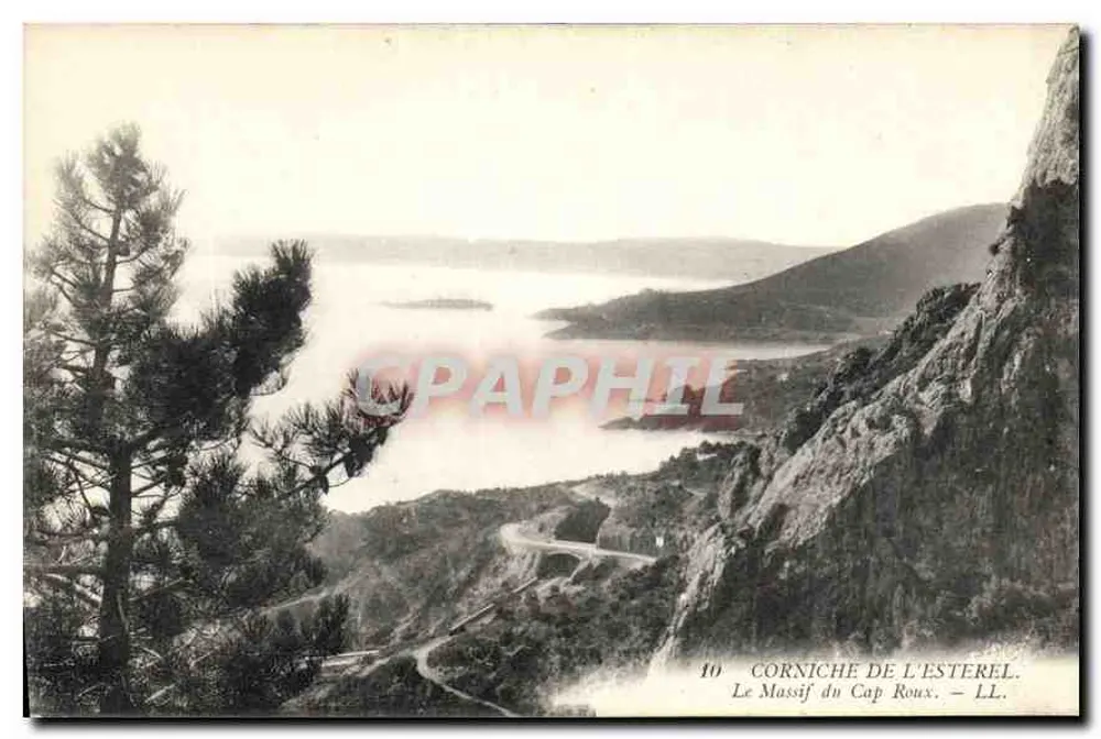 Corniche do Esterel — O Massif do Cap Roux — LL, n°10 - Frente