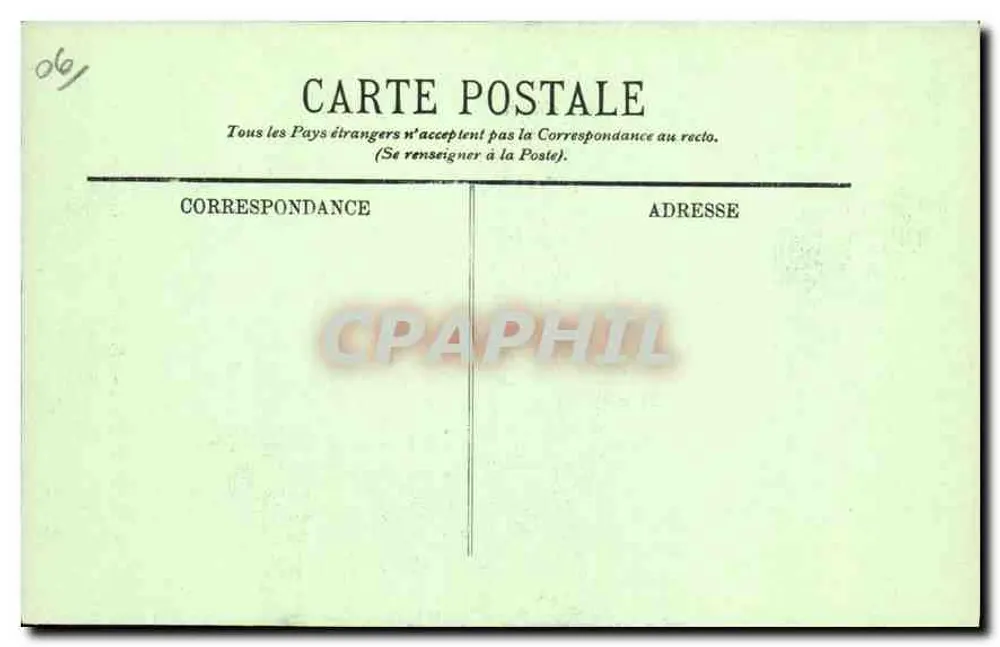 Cap d'Antibes — Villa Eilenroc — Les Escaliers — LL - Verso