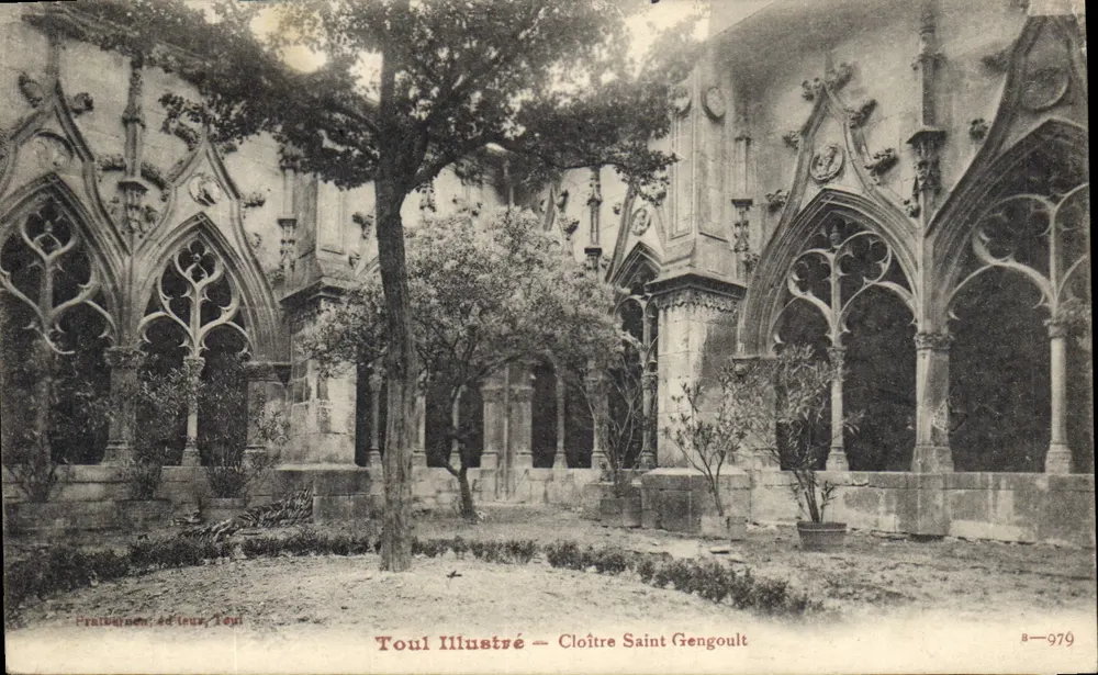 Kloster Świętego Gengoult — Toul — Toul Illustré — nr B-979 - Awers