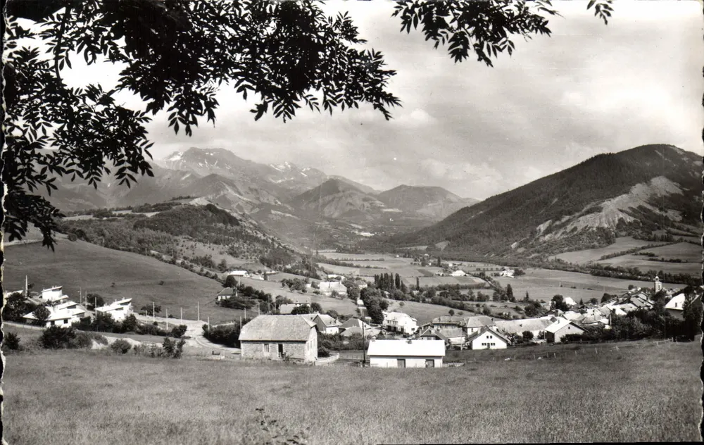 Seyne-les-Alpes — Gesamtaufnahme der Talsohle der Blanche — Éditeur CS-10 - Vorderseite