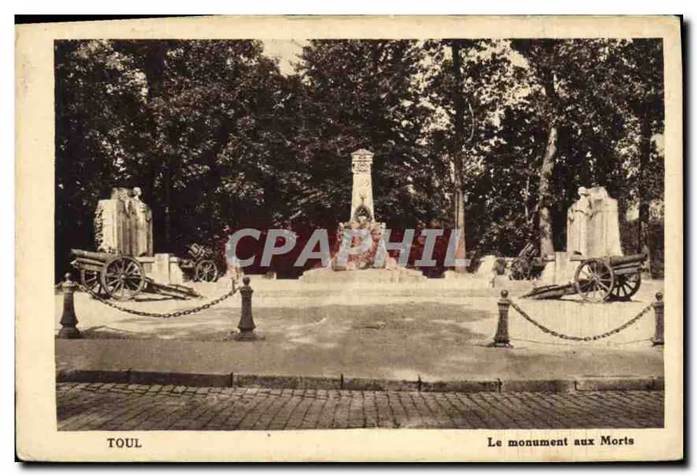 Toul — O monumento aos Mortos — Imp. d'Art, Toul - Frente
