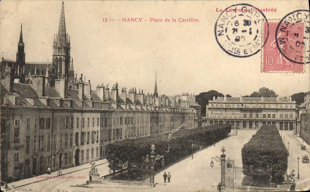 NANCY — Place de la Carrière — La Lorraine illustrée, n° 42 bis - Voorkant