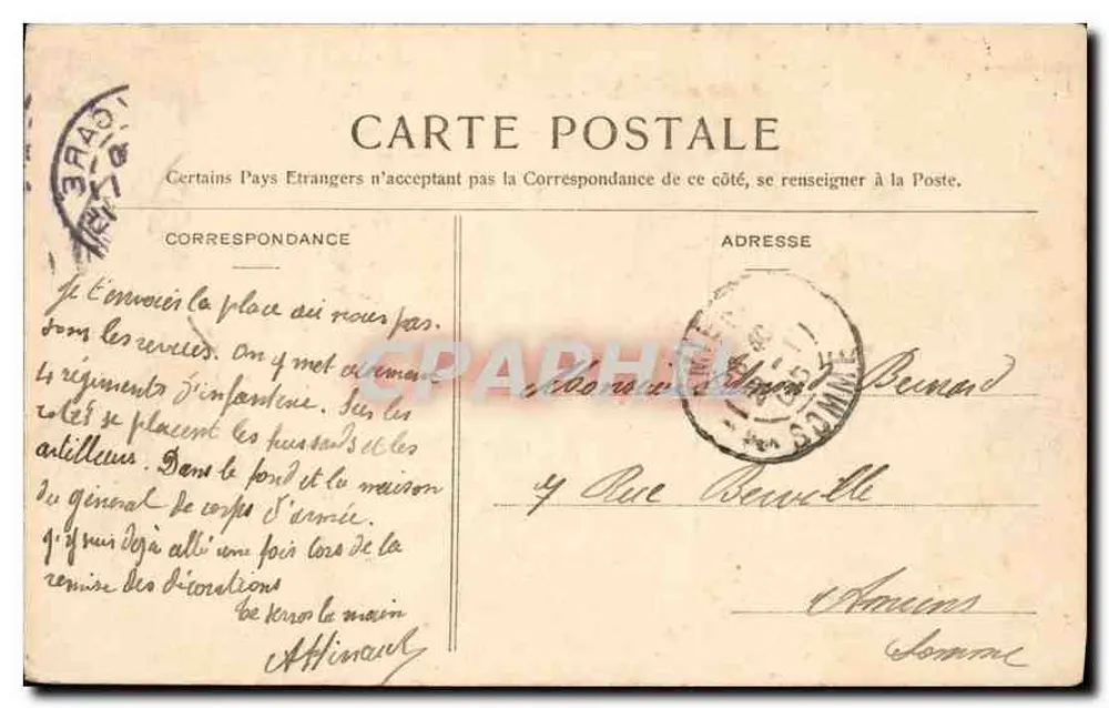 NANCY — Place de la Carrière — La Lorraine illustrée, n° 42 bis - Achterkant