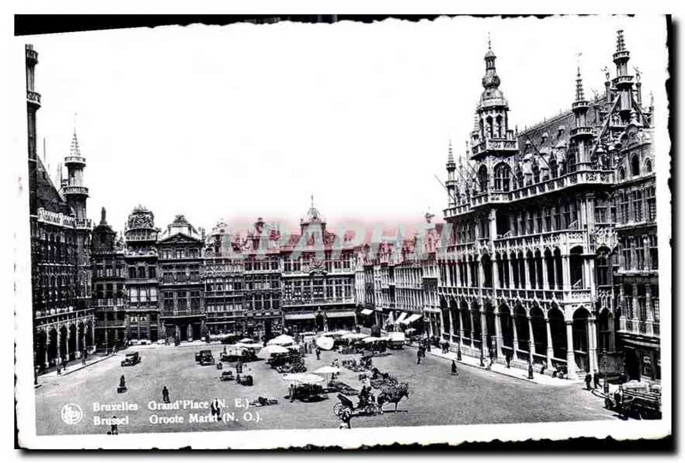 Bruxelas - Grand'Place (N.E.) - A. Durr & Fils, Bruxelas, n°11 - Frente
