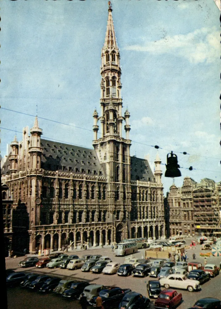 Brüssel - Grand'Place - Stadthaus — Verlag Mexichrome, Seriennummer nicht sichtbar - Vorderseite