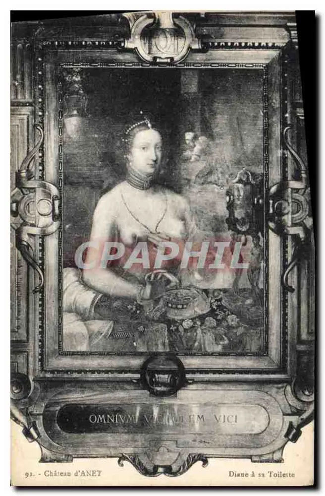 Castelo d'ANET — Diane à sa Toilette — n°92 - Frente