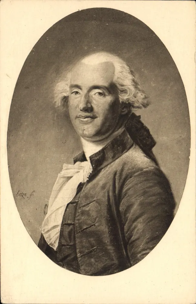 Portret van de natuurkundige Charles — J. Boze — Bibliothèque de Versailles - Voorkant