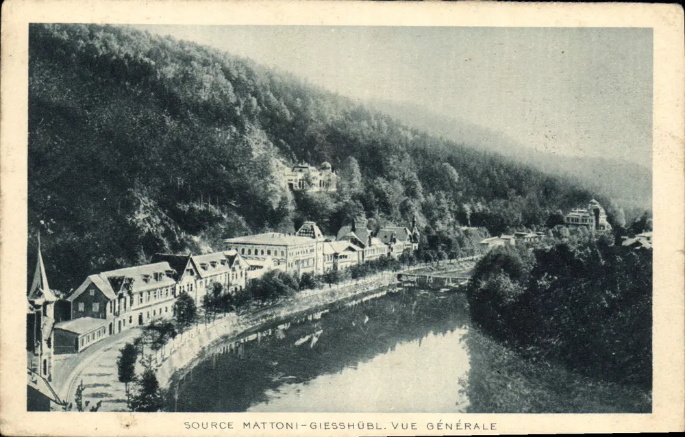 Fonte Mattoni-Giesshübl — Vista geral — editor desconhecido - Frente