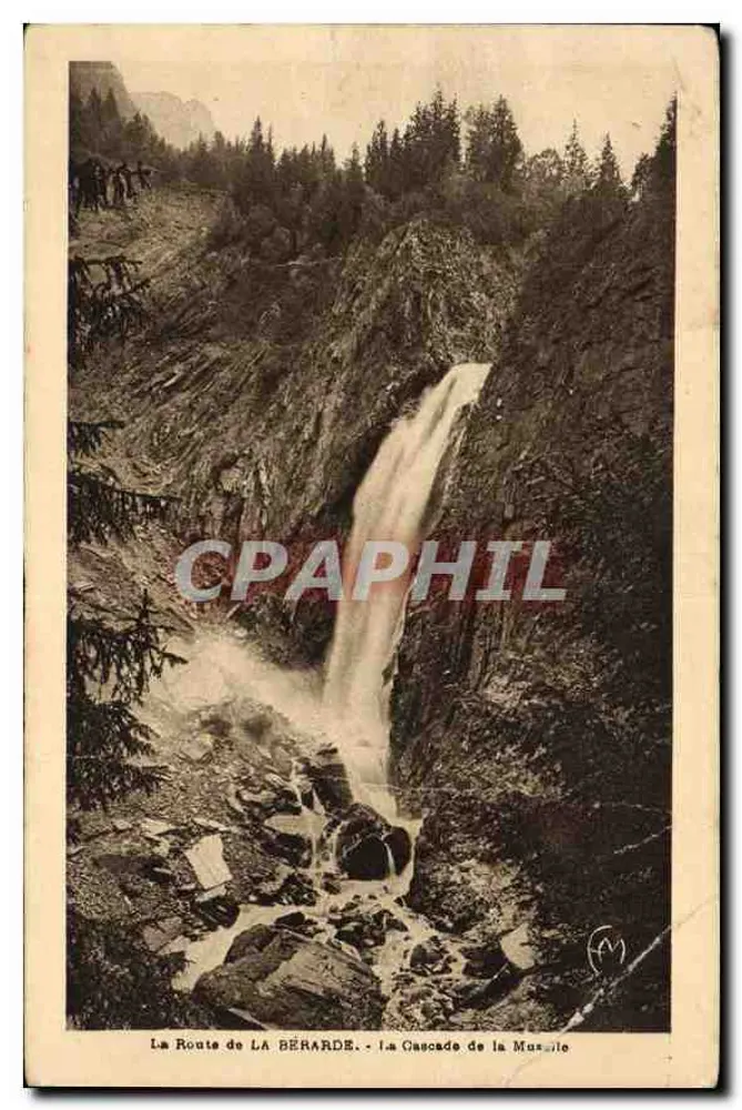 A Estrada de LA BÉRARDE — A Cachoeira da Muscile — Edições Martinotto Frères - Frente