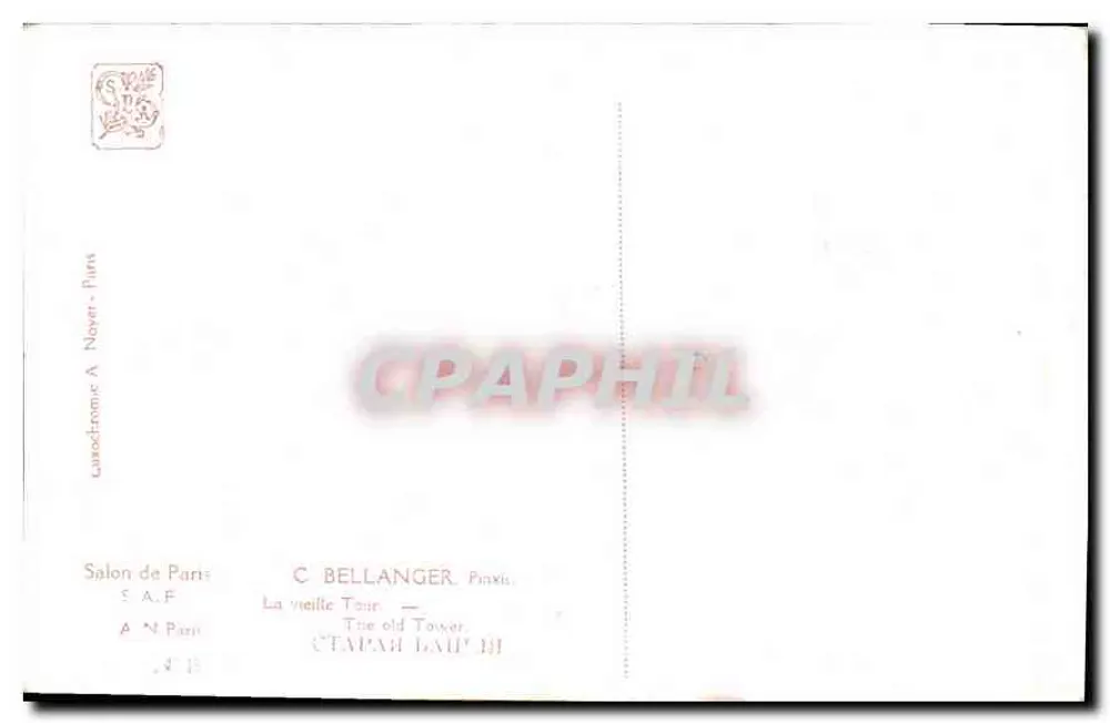 A Velha Torre — Pinxu — Editor: Salon de Paris - Verso