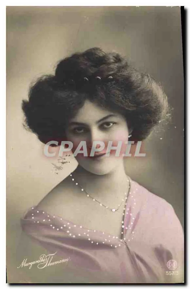 Margarette Thumann — Retrato feminino — Margareth Thumann, 557/3 - Frente
