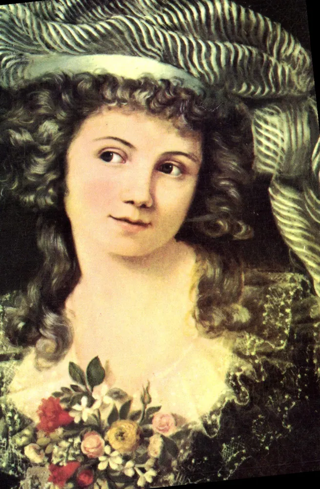 Porträt einer jungen Frau — Gustave Courbet (1819-1877) — Éditions des Mathurins - Vorderseite