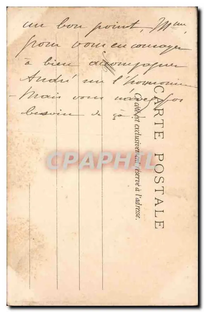 In Ekstase — Klavierszene — B. Blinval, Druck. Ed. Touque-Maïd, Nr. 5.214 - Rückseite