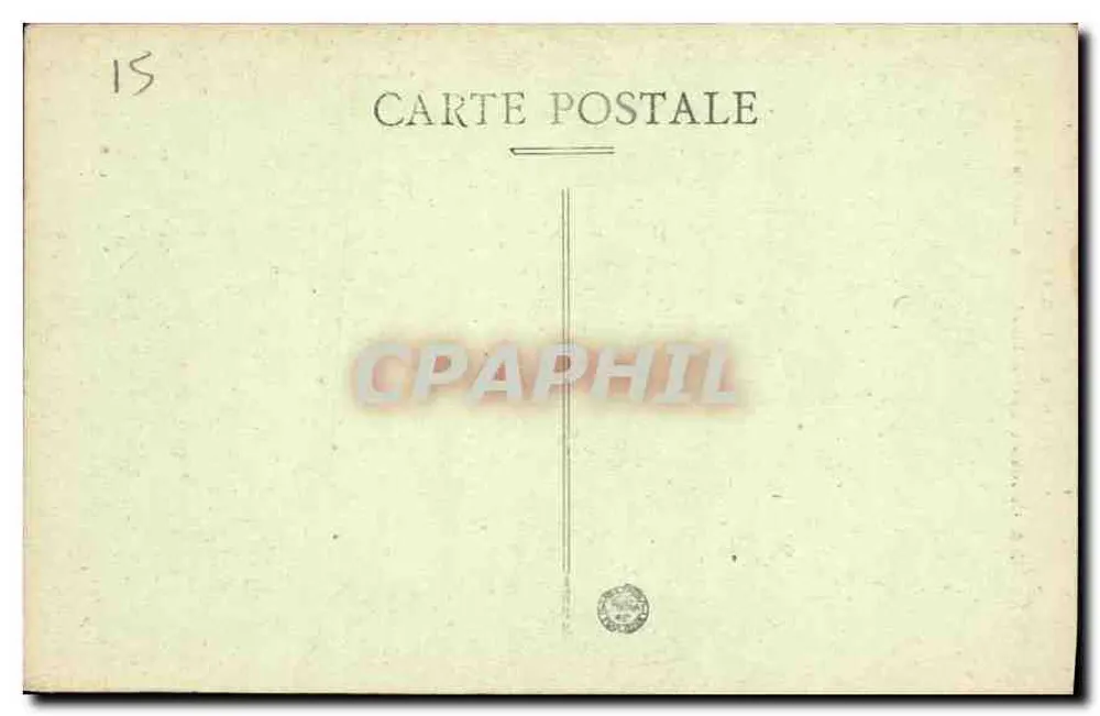 Pittoreskes Cantal — Chaos von Castel-Tinet — Die Tür des Löwen — Nr. 1300 - Rückseite